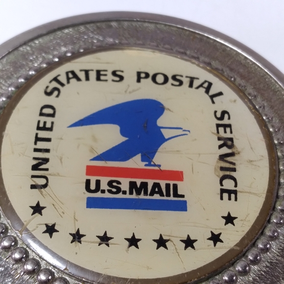 Vintage USPS Logo United States Postal Service Belt Buckle - Picture 5 of 5